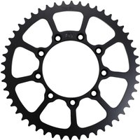 1210-520TM-50-ST - Moose Racing Steel Rear Sprocket For TM EN 125 2004-2019 Rear Zinc Plated 50T