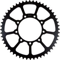 1210-520TM-52-ST - Moose Racing Steel Rear Sprocket For TM EN 125 2004-2019 Rear Black 52T