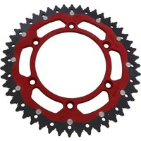 Image of 1210-897-48-13X - Moose Racing Dual Sprocket For Gas Gas EC 250 2021-2025 Rear Red 48T