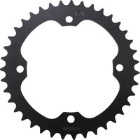 1857-39ST - Moose Racing Steel Sprocket For Yamaha YFM250R 2008-2013 Rear Black 39T