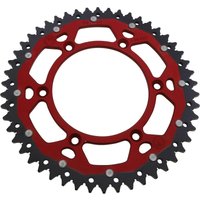 1210-897-50-13X - Moose Racing Dual Sprocket For Gas Gas EC 250 2021-2025 Rear Red 50T
