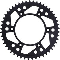 1211-210-49-10 - Moose Racing Rear Aluminium Sprocket For Honda CR125 1984-2007 Rear Black 49T