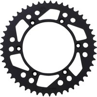1211-822-49-10 - Moose Racing Aluminium Sprocket For Husqvarna AE 430 Rear Black 49T 1986-1988