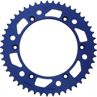 Image of 1211-853-49-12 - Moose Racing Rear Aluminium Sprocket For Yamaha DT200R 1989-1990 Rear Blue 49T