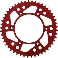 Image of 1211-210-49-13 - Moose Racing Rear Aluminium Sprocket For Honda CR125 1984-2007 Rear Red 49T