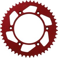 Image of 1211-210-47-13 - Moose Racing Rear Aluminium Sprocket For Honda CR125 1984-2007 Rear Red 47T