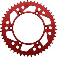 1211-822-49-13 - Moose Racing Aluminium Sprocket For Husqvarna AE 430 Rear Red 49T 1986-1988