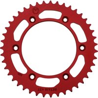 Image of 1211-BET-43-13 - Moose Racing Rear Aluminium Sprocket For Beta RR 250 2013-2018 Rear Red 43T