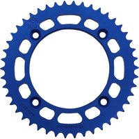 Image of 1211-895-46-12 - Moose Racing Rear Aluminium Sprocket For Gas Gas MC85 2022-2024 Rear Blue 46T