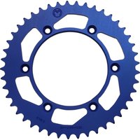 1211-897-45-12 - Moose Racing Aluminium Sprocket For KTM Adventure 640 Rear Blue 45T 1999-2006