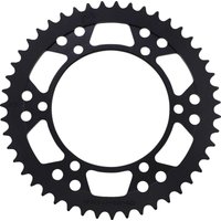 Image of 1211-300-47-10 - Moose Racing Rear Aluminium Sprocket For Yamaha FZ8 N 2010-2015 Rear Black 47T