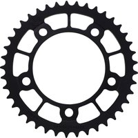 1211-1316-41-10 - Moose Racing Rear Aluminium Sprocket For Honda CB500 F 2013-2017 Rear Black 41T