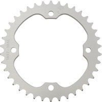 1857-38AL - Moose Racing Aluminium Rear Sprocket ATV For Yamaha YFM250R 2008-2013 Rear Silver 38T