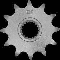 Image of 26-3126-12CRMO - Moose Racing Front Sprocket For Suzuki RM125 1980-2008 Front 12T