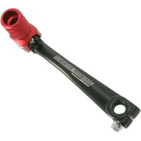 81-0101-02-10 - Moose Racing Forged Gear Pedal For Honda CRF50F 2004-2019 - Black/Red