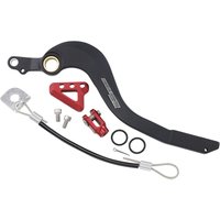 Image of 82-0104-21-11 - Moose Racing Brake Pedal For Honda CRF250R 2004-2017 - Black/Red
