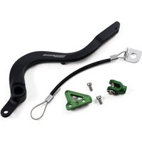 82-0341-21-33 - Moose Racing Brake Pedal For Kawasaki KXF250 2005-2018 - Black/Green