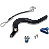 82-0222-21-22 - Moose Racing Brake Pedal For Yamaha WRF250 2015-2018 - Black/Blue