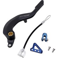 82-0221-21-22 - Moose Racing Brake Pedal For Yamaha WRF250 2003-2006 - Black/Blue