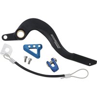 82-0223-21-22 - Moose Racing Brake Pedal For Yamaha WRF450 2012-2018 - Black/Blue
