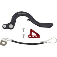 Image of 82-0601-21-10 - Moose Racing Brake Pedal For Gas Gas MC50 2021-2023 - Black/Red