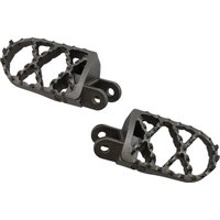 NRXR-5 - Moose Racing Pro Footpegs For Honda CR80B 1996-2002 Front/- Chrome