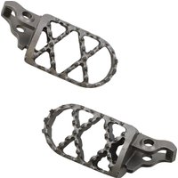 NRCR-5B - Moose Racing Pro Footpegs For Honda CR125 2002-2007 Front/- Chrome