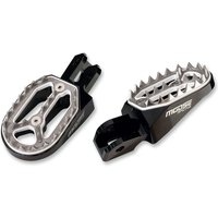 P17-14A5B - Moose Racing Qualifier Foot Pegs For Honda CRF230F 2004-2019 - Black