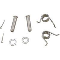Image of P17-3603 - Moose Racing Foot Peg Pin & Spring For Suzuki RMX450Z 2010-2019 - Silver