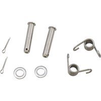 P17-5602 - Moose Racing Footpegs Pin & Spring For Husqvarna 701 Enduro 2016-2021 - Silver