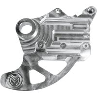 33-073 - Moose Racing Pro Shark Fin Disc Protector with Brake Carrier For Suzuki RMZ250 2010-2022 - Silver