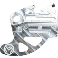 33-046 - Moose Racing Pro Shark Fin Disc Protector With Brake Carrier For Gas Gas EX 250 2022-2023 - Silver