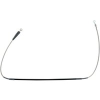 Y01-1-058/P-CL - Moose Racing Stainless Steel Braided Brake Hose For Yamaha YZ125 2005-2008 Front - Silver