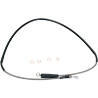 S01-1-036/P - Moose Racing Stainless Steel Braided Brake Hose For Suzuki DRZ400S 2000-2006 Front - Silver