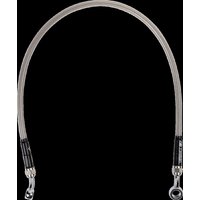 Image of G06-2-006/P-CL - Moose Racing Stainless Steel Brake Hose For Gas Gas TXT Pro 125 2011-2014 Rear - Braided