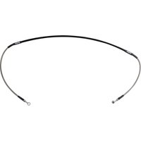 Y01-1-080/P-CL - Moose Racing Stainless Steel Brake Hose For Yamaha WRF250 2020-2024 Front - Braided