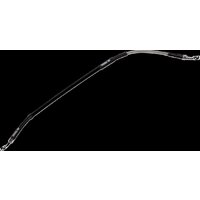 Y01-2-040/P-CL - Moose Racing Stainless Steel Brake Hose For Fantic XE 125 2023-2024 Rear - Braided