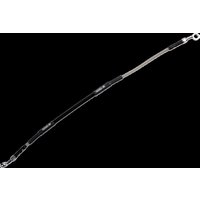 Image of Y01-2-037/P-CL - Moose Racing Stainless Steel Brake Hose For Yamaha YZ65 2018-2024 Rear - Braided