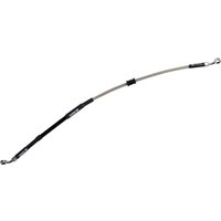S01-2-037/P-CL - Moose Racing Stainless Steel Brake Hose For Suzuki RMZ250 2019-2023 Rear - Braided
