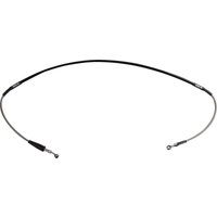 H01-1-015/P-CL - Moose Racing Stainless Steel Brake Hose For Husqvarna TE 410 1995 Front - Braided