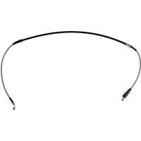 H02-1-063/P-CL - Moose Racing Stainless Steel Brake Hose For Honda CRF250X 2004-2006 Front - Braided