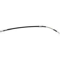 H02-2-026/P-CL - Moose Racing Stainless Steel Brake Hose For Honda XR650R 2000-2007 Front - Braided