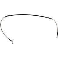 H02-1-079/P-CL - Moose Racing Stainless Steel Brake Hose For Honda CRF250F 2023-2025 Front - Braided