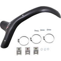 MHS50020 - Moose Racing E Line 4 Stroke Pipe Guard For Husqvarna FE 501 2020-2022 - Black