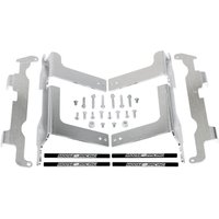 11-161 - Moose Racing Radiator Braces For Honda CRF250R 2004-2009 - Silver