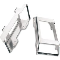 Image of 11-162 - Moose Racing Radiator Braces For Honda CRF250X 2004-2018 - Silver