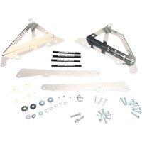 Image of 11-131 - Moose Racing Radiator Braces For Husqvarna CR125 2003-2013 - Silver