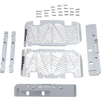 Image of 12-9013 - Moose Racing Radiator Guards For Sherco SC125 2019-2020 - Brushed Aluminum/Silver
