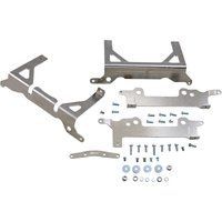 Image of 11-4120 - Moose Racing Radiator Braces For Beta RR 125 2020-2021 - Silver