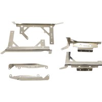 Image of 11-1023 - Moose Racing Radiator Braces For Husqvarna FC250 2023 - Silver